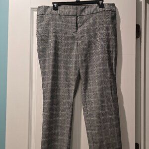 Black & white checkered Worthington dress pants
